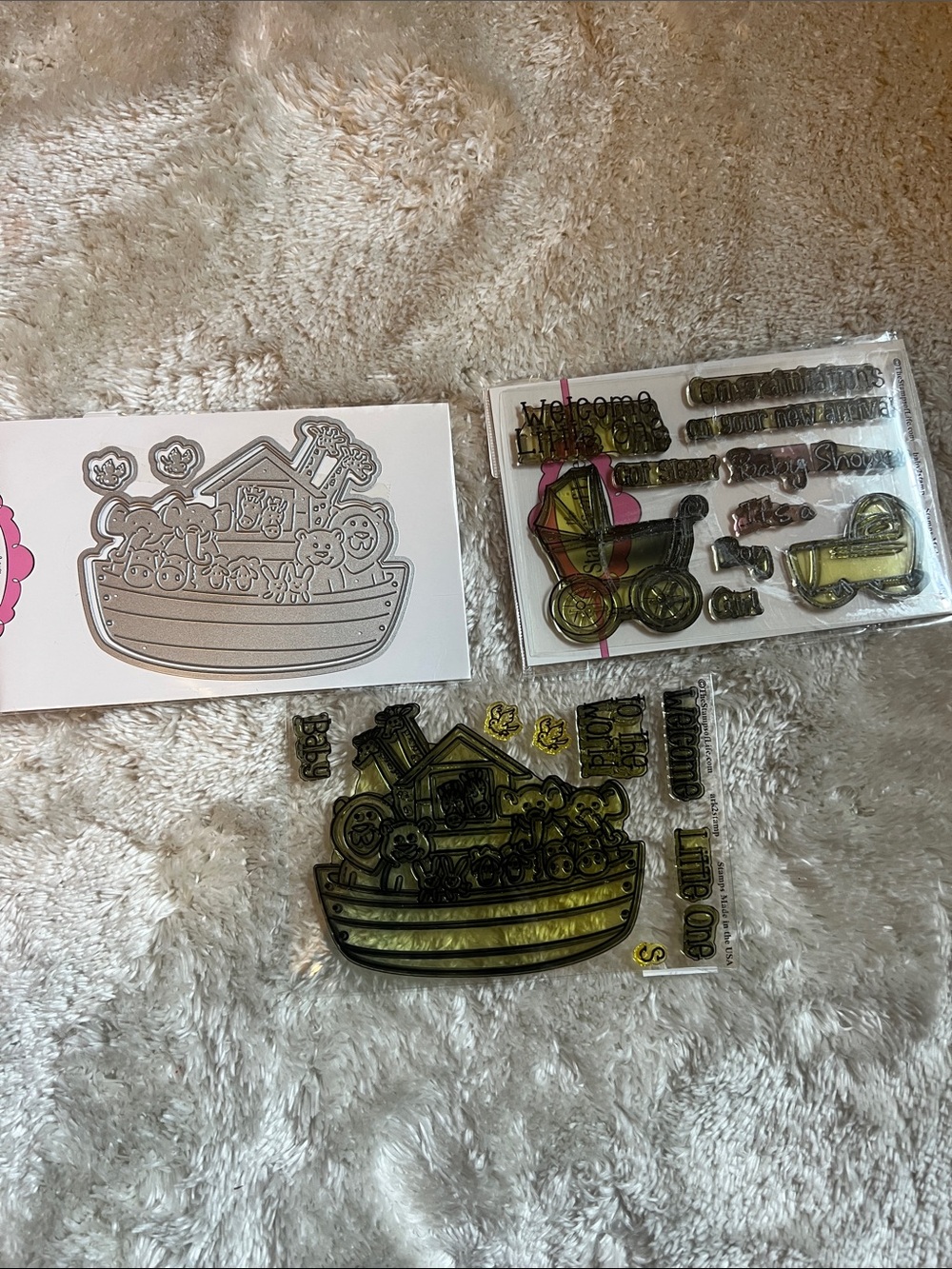 The Stamps of Life Noah’s Arch Die and Stamp Set + Baby Stamps